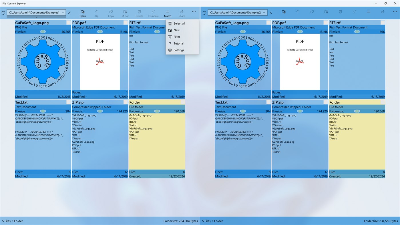 #1. File Content Explorer (Windows) Door: GuPaSoft