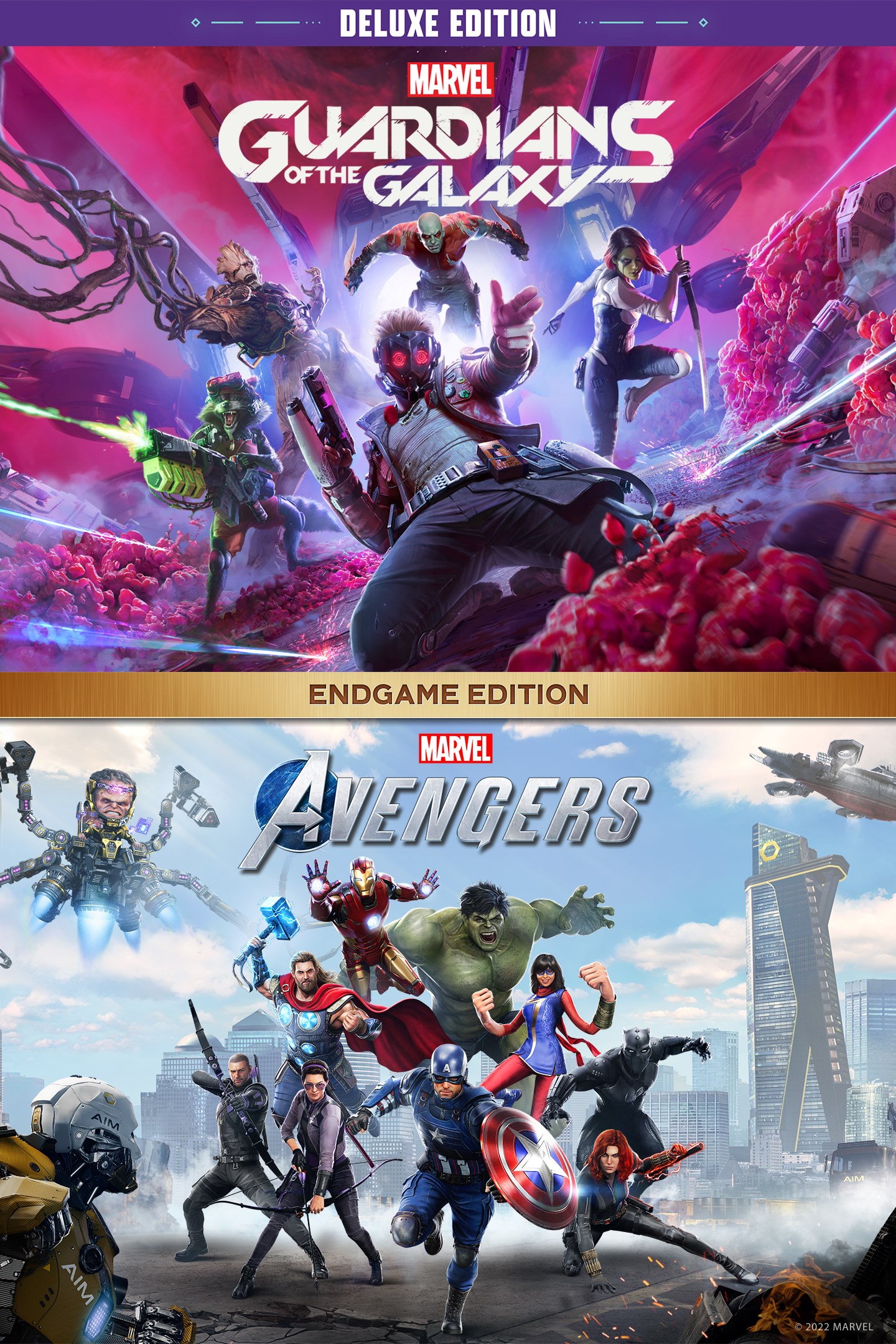 Скриншот №5 к Marvels Guardians of the Galaxy + Marvels Avengers Deluxe Bundle