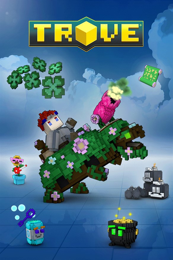 Trove - Botanical Blaster Xbox Series X|S and Xbox One cover art