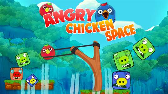 Angry Chicken Space! screenshot 1