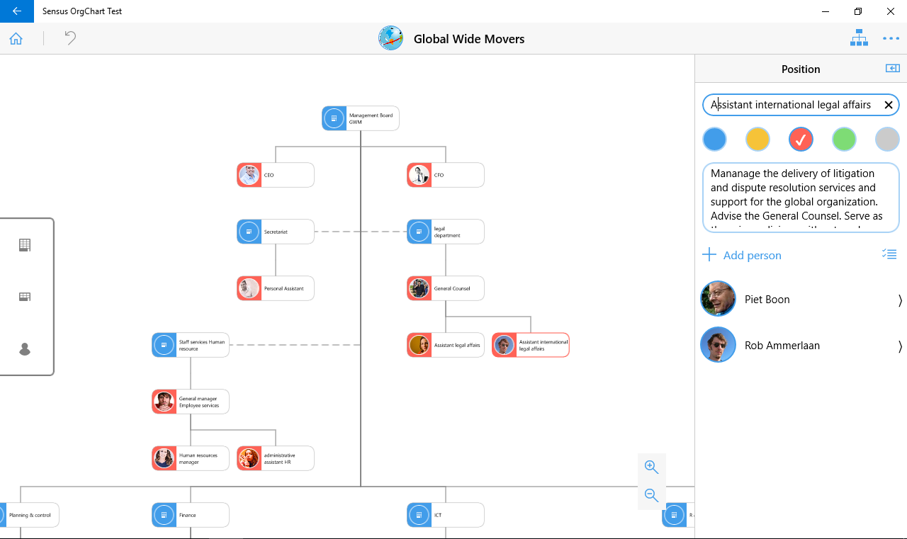 Zoho Org Chart