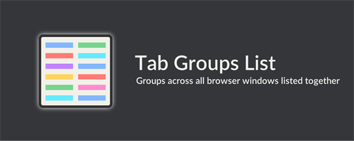 Tab Groups List marquee promo image