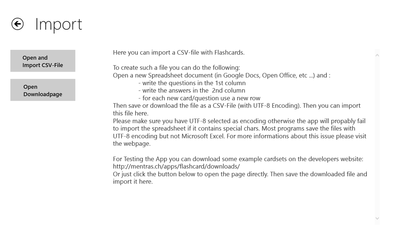 #3. Learn cards (Windows) 由: mentras.ch