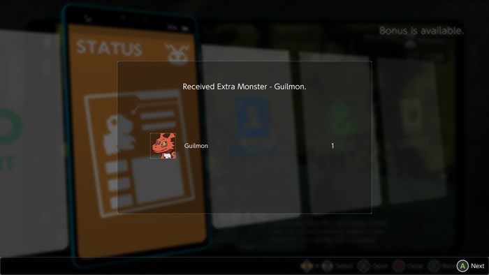 Digimon Survive Extra Monster: Guilmon — скриншот 1