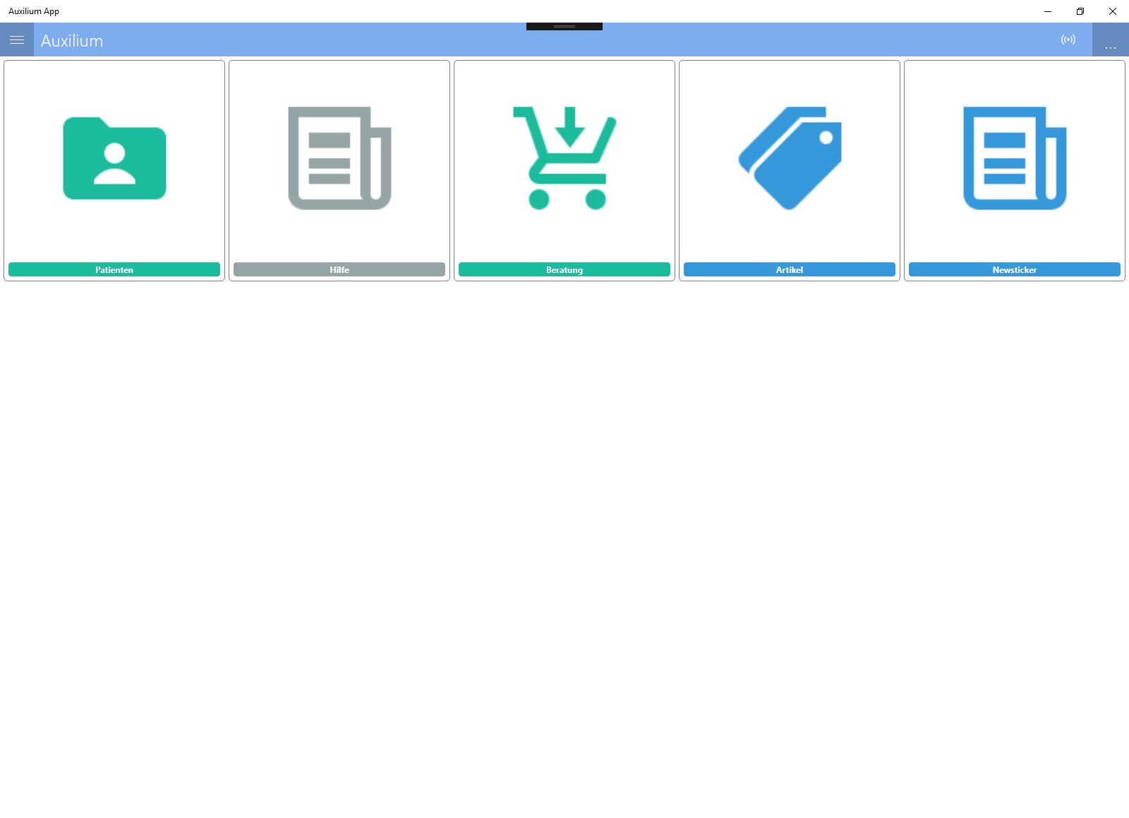 Auxilium App screenshot