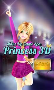 Make Up Games Spa: Princess 3D screenshot 1