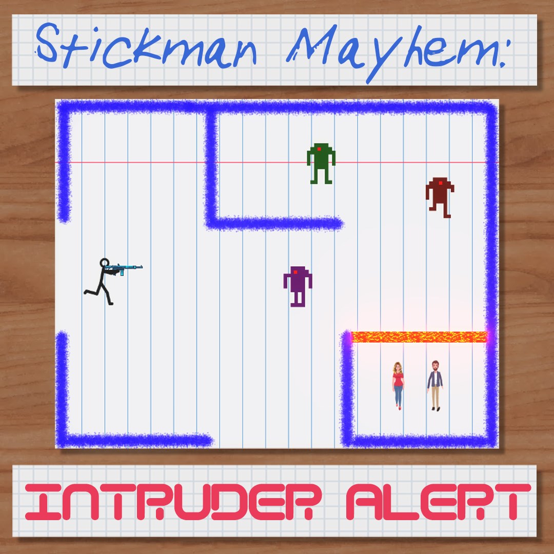 Stickman Mayhem: Intruder Alert