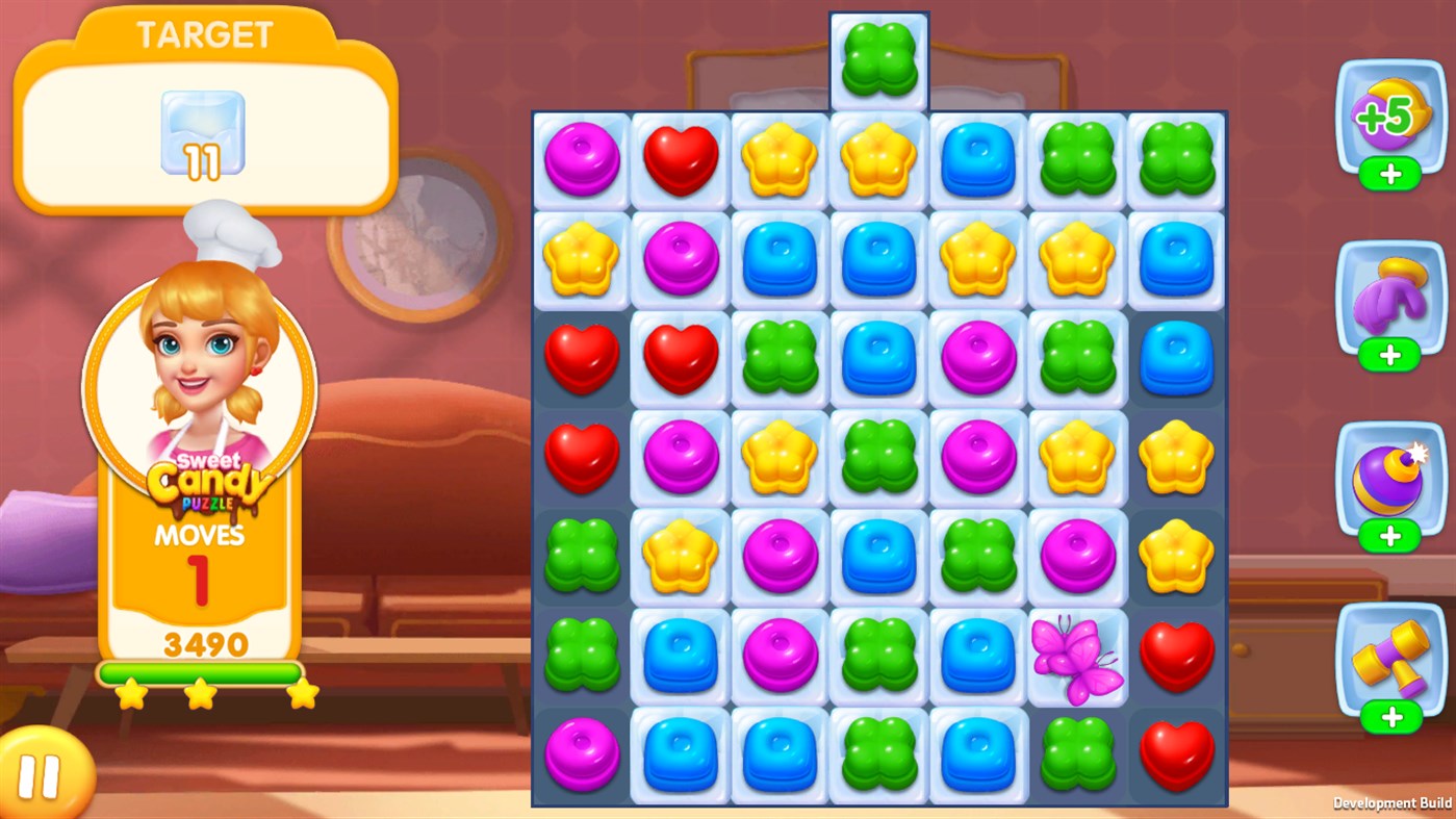 #7. Sweet Candy Matching Puzzle (Windows) By: Kishan Ghaghada