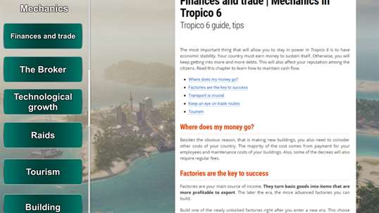 Tropico 6 Guide screenshot 5