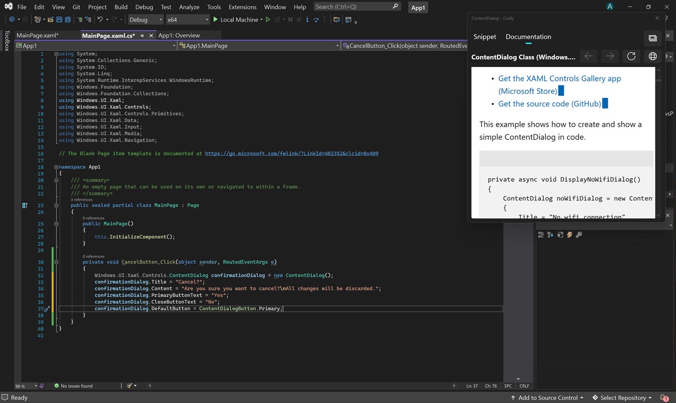 #6. Codly Snippet Manager (Windows) By: Quinn's Computing