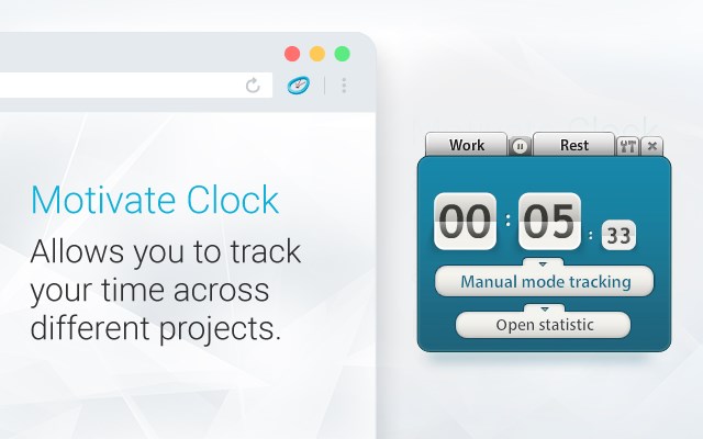 Motivate Clock | Time Tracker