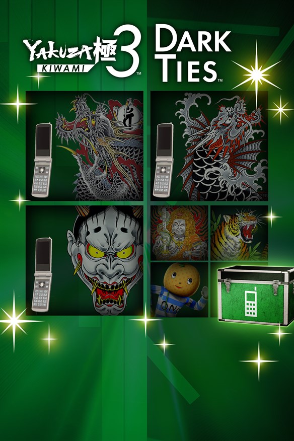 Yakuza Kiwami 3 & Dark Ties - Flip Phone Customization Pack Xbox Series X|S and Xbox One cover art