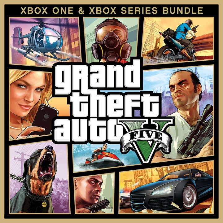 GTA V (Xbox 360) Edition on Xbox Series X 