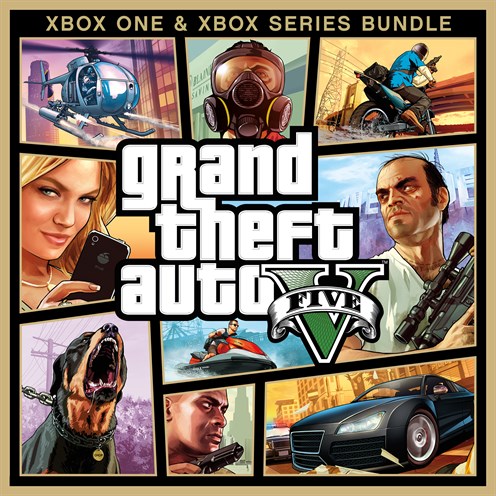 Grand Theft Auto V (Xbox One & Xbox Series X|S) 상자 샷