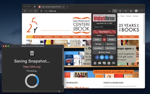 Wayback Machine Extension – Official Web Archive Tool