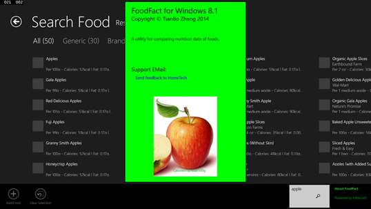 FoodFact screenshot 3