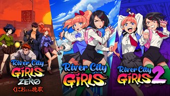Spielpaket River City Girls 1, 2 und Zero