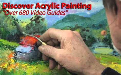 Discover Acrylic Painting Screenshots 1