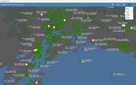 EarthQuake Tracker Screenshots 1
