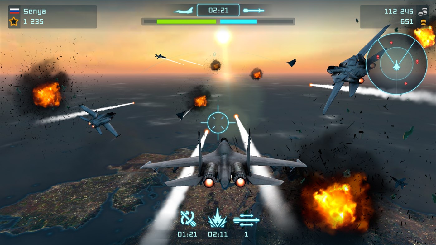 #4. Battle Warplanes: Fighter jet games (Windows) By: XDEVS LIMITED