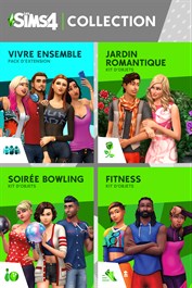 Les Sims™ 4 Back to School – Collection – Vivre ensemble, Kit d’Objets Jardin Romantique, Kit d’Objets Soirée Bowling et Kit d’Objets Fitness