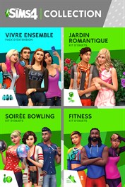 Les Sims™ 4 Back to School - Collection – Vivre Ensemble, Kit d'Objets Jardin Romantique, Kit d'Objets Soirée Bowling, Kit d'Objets Fitness