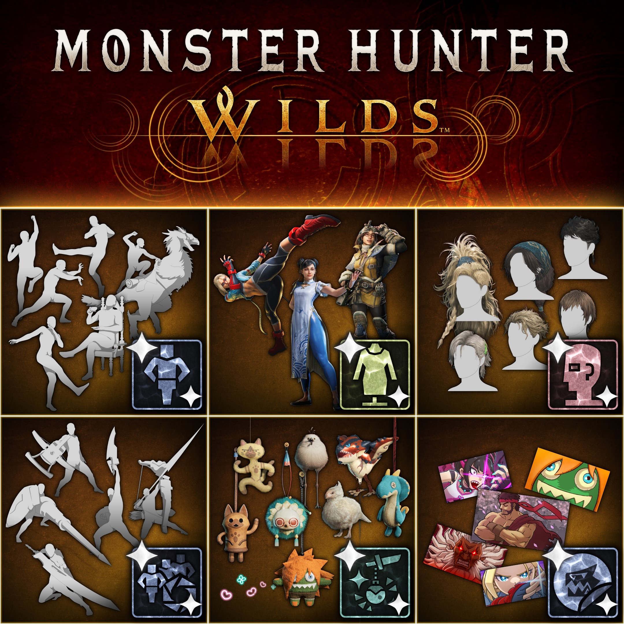 Monster Hunter Wilds: набор дополнительных косметических DLC