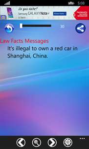 Law Facts Messages screenshot 3