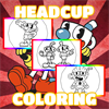 Head Cup Coloring Book