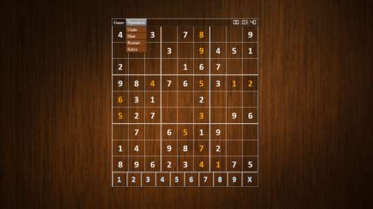 Sudoku * screenshot 4