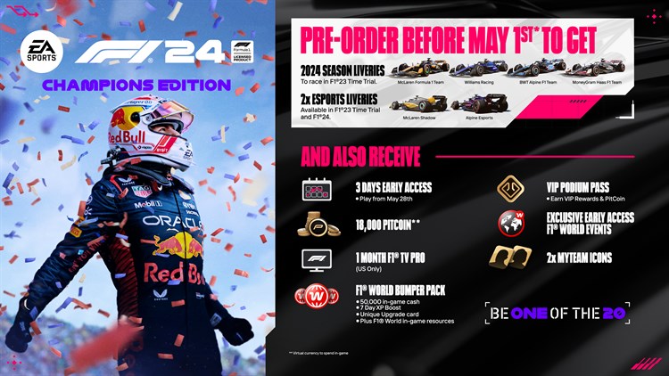 F1® 24 Champions Edition + Limited Time Bonus - Xbox - (Xbox)