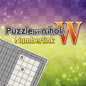 Puzzle by Nikoli W Numberlink