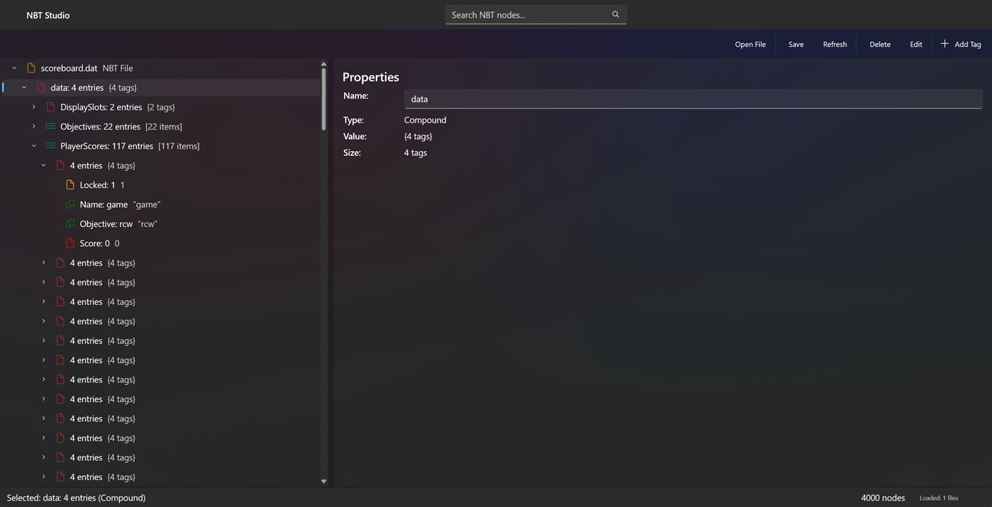 #2. NBT Studio (Windows) By: yearcakes