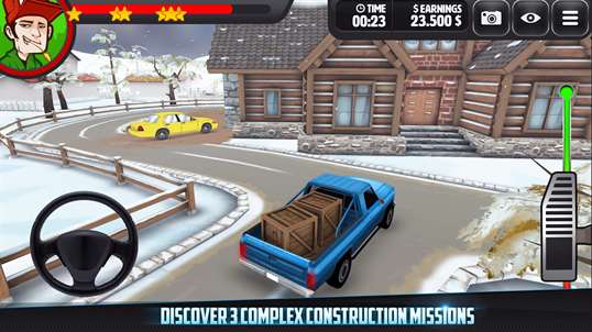 Trucking 3D! Construction Delivery Simulator screenshot 1