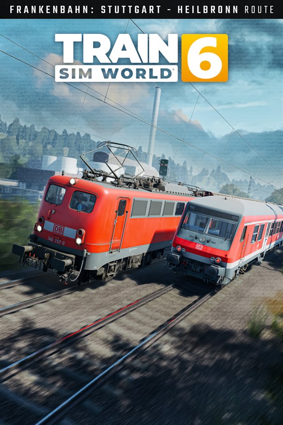Train Sim World 6: Frankenbahn: Stuttgart - Heilbronn Xbox Series X|S and Xbox One cover art
