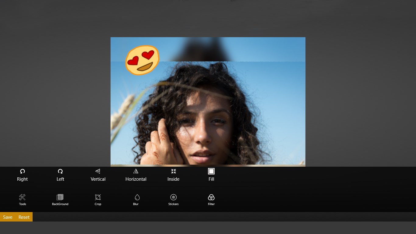 Snap Photo Filters and Stickers for Windows 10 Mobile