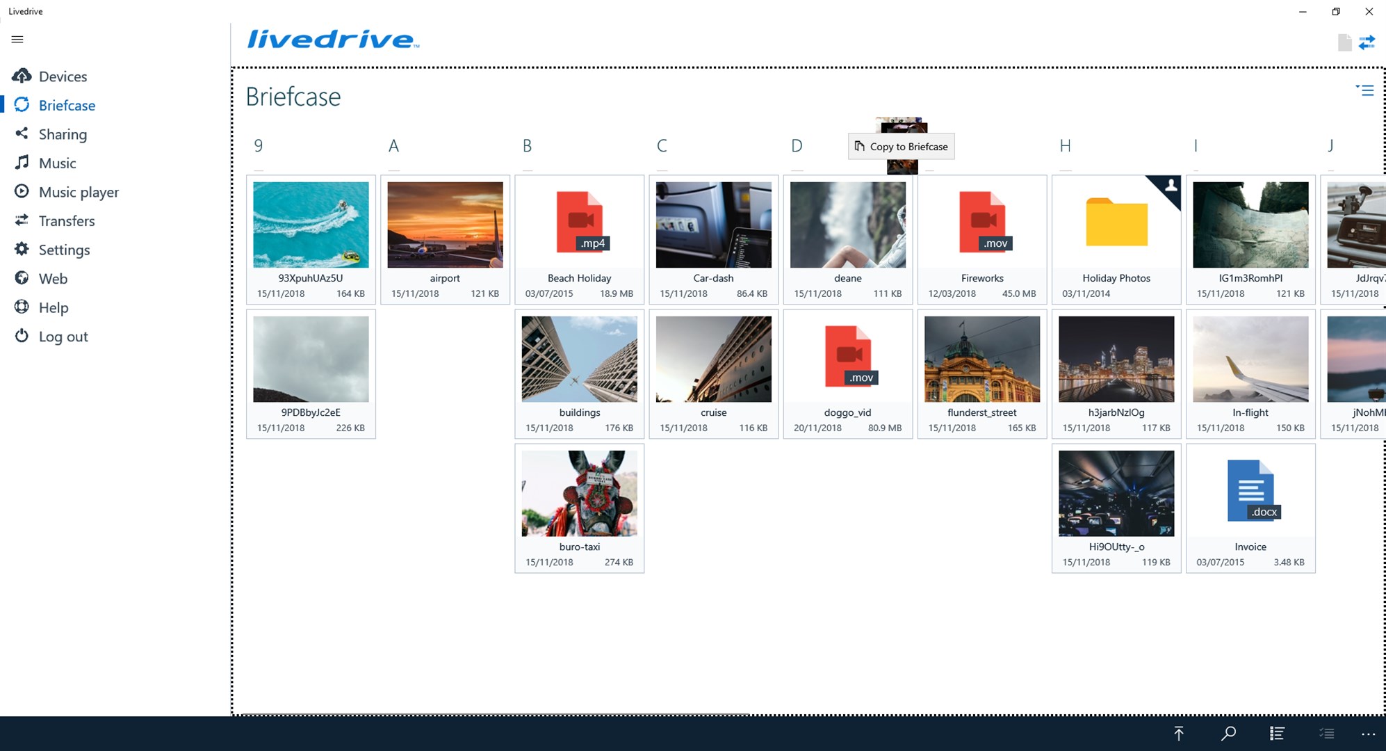 Sharing files with friends and family directly from your Windows Desktop –  The Official Livedrive Blog – Cloud Storage and Online Backup