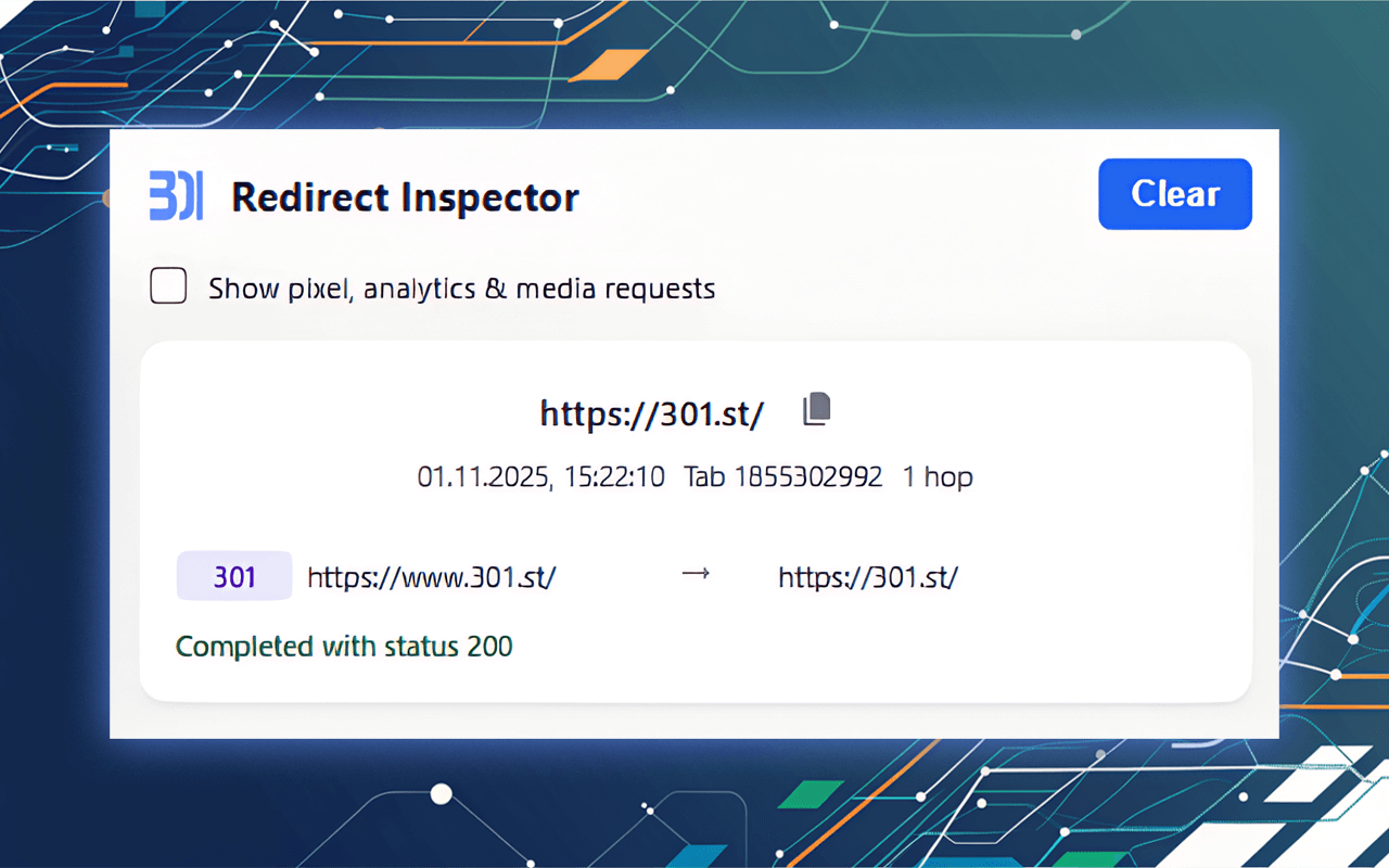 Redirect Inspector