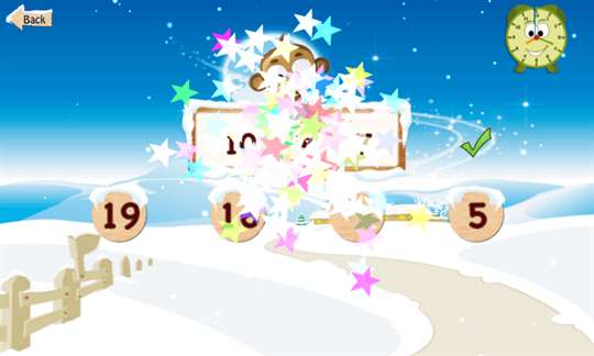 Snowfall Bingo Math Games screenshot 6