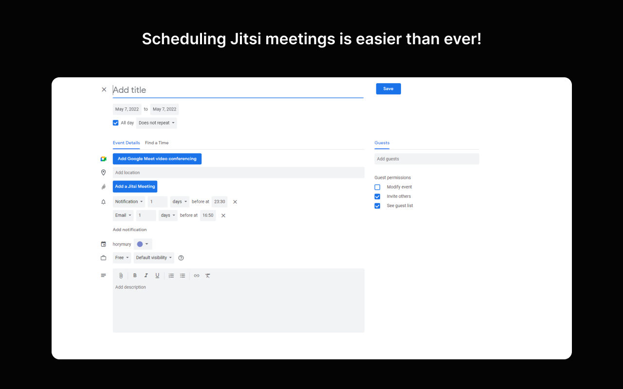 Jitsi Meetings