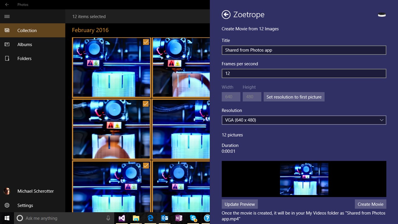 #8. Zoetrope (Windows) От: Michael S. Scherotter