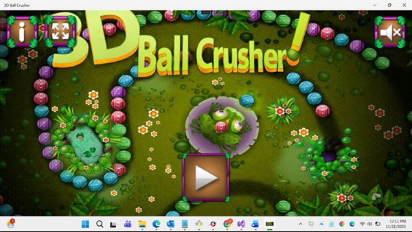 3D Ball Crusher — 2