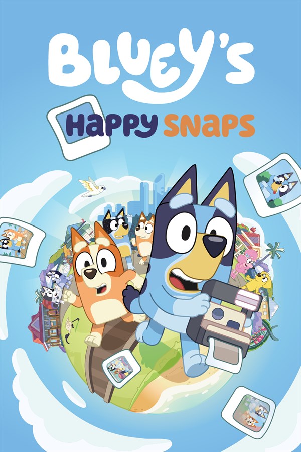Portada de Bluey's Happy Snaps
