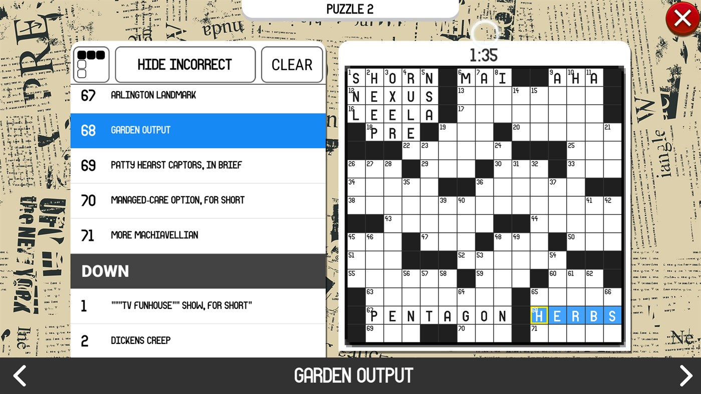 #5. Crossword Maven (Windows) 由: PandaSoftwares
