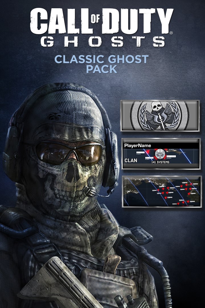 Call of Duty®: Ghosts - Classic Ghost Pack (English Ver.), ghost call of  duty 