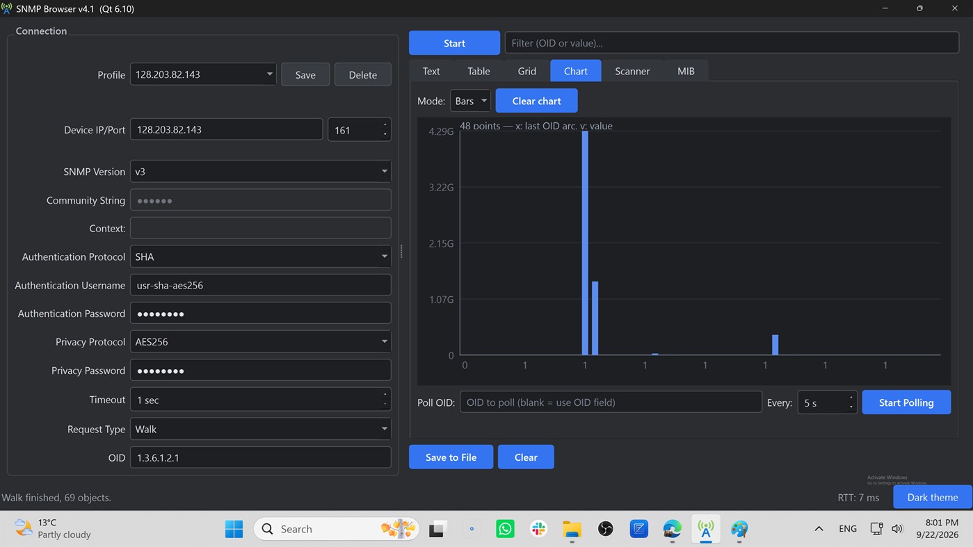 #4. SNMP Browser (Windows) โดย: Srdzan Kostenarov