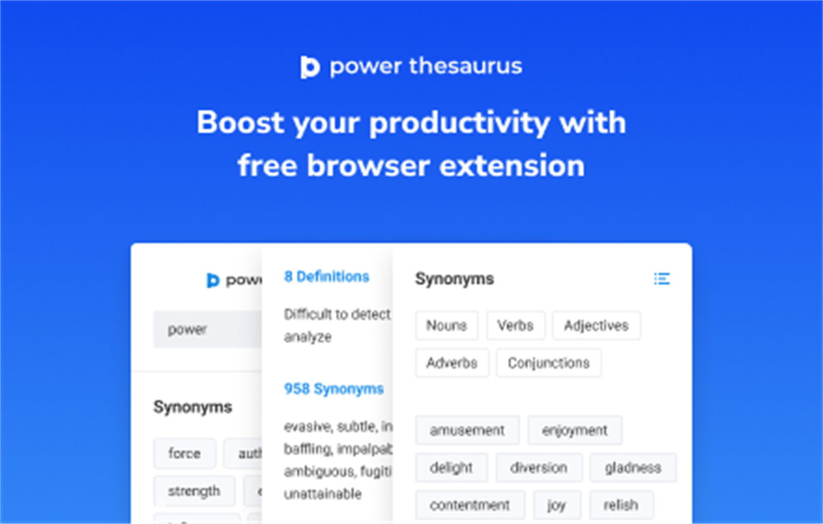 Power Thesaurus