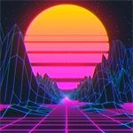 Synthwave Vaporwave 4k live wallpaper