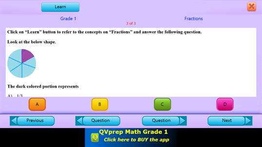 QVprep Lite Learn Math Grade 1 screenshot 5