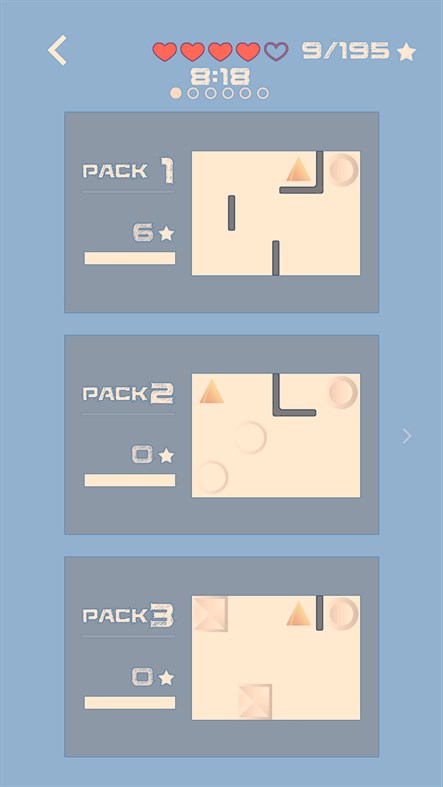 #4. Maze Swipe - Geometry Escape (Windows) 来自: Rebirth Games Studio LLC